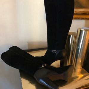 Banana Republic  leather sock boot